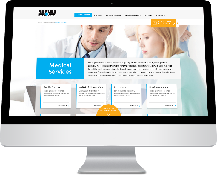 reflex-medical-centre-webdesign-medical-services